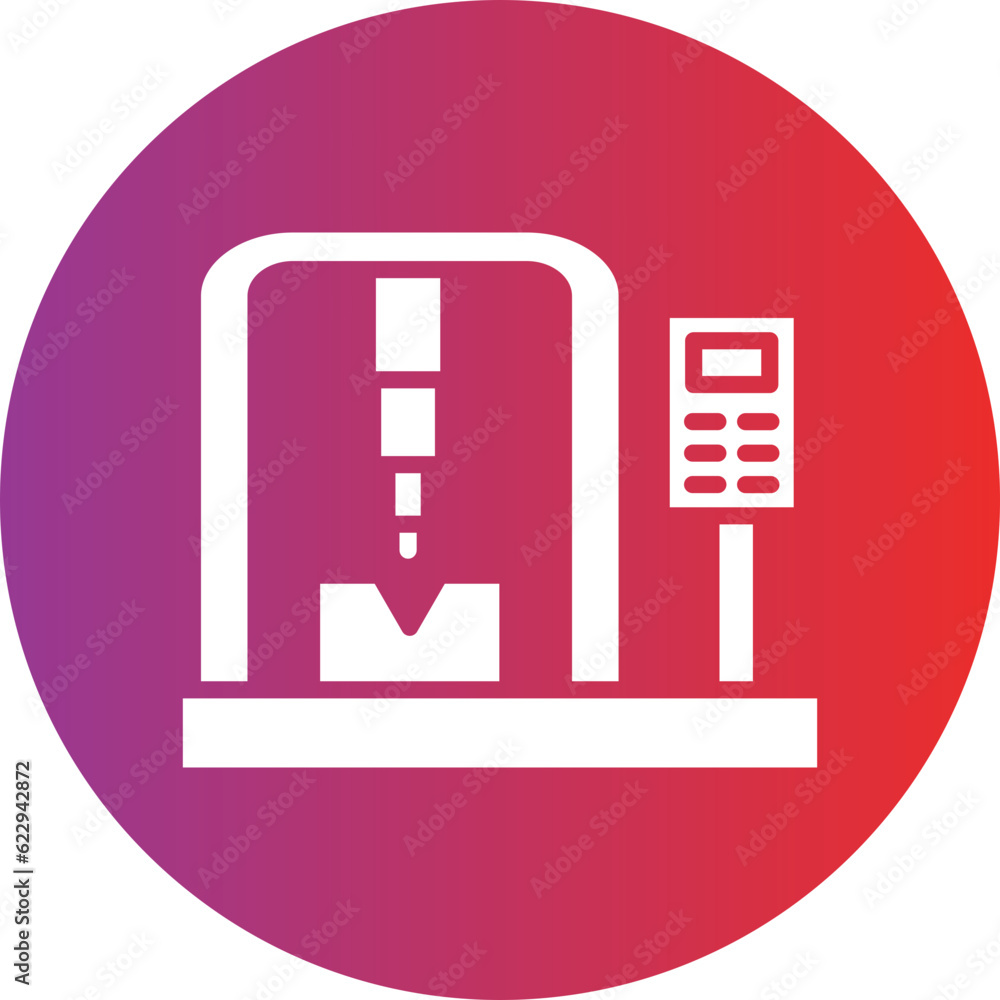 Vector Design Automatic Drilling Icon Style Vector Design Automatic Drilling Icon Style