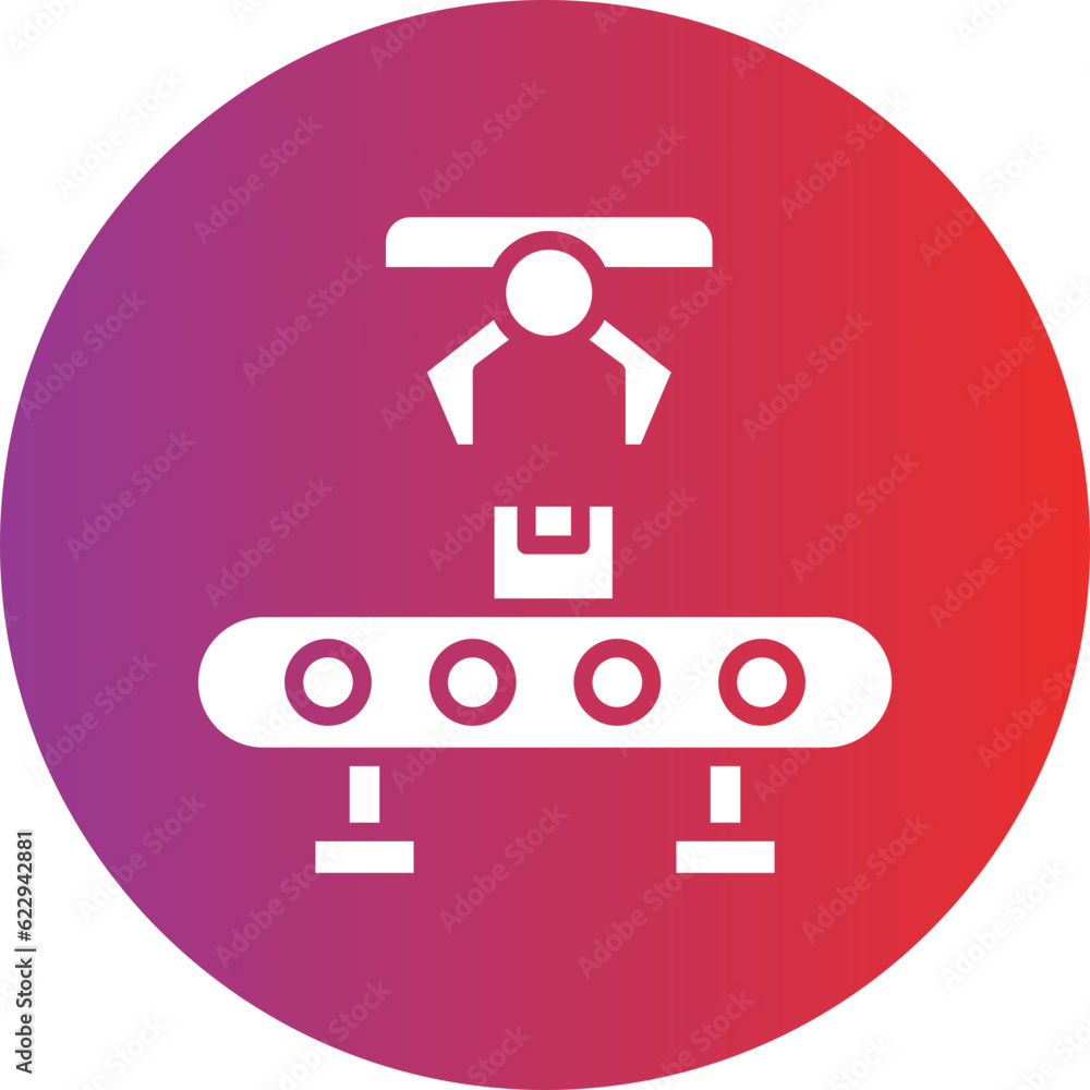 Vector Design Food Conveyor Icon Style Vector Design Food Conveyor Icon Style