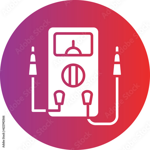 Vector Design Multimeter Icon Style