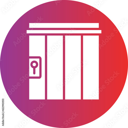 Vector Design Jail Icon Style