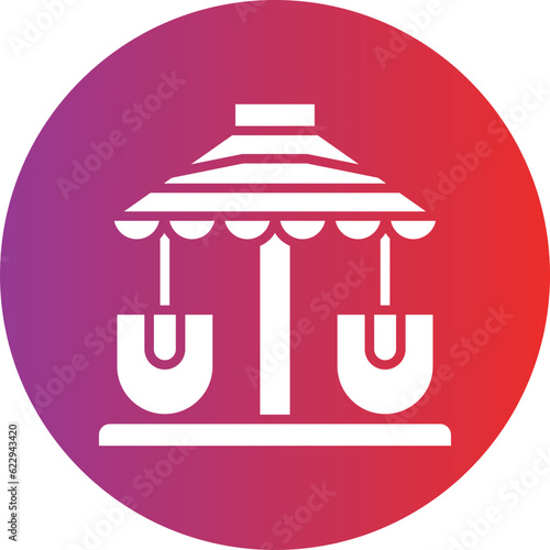 Vector Design Cup Ride Icon Style