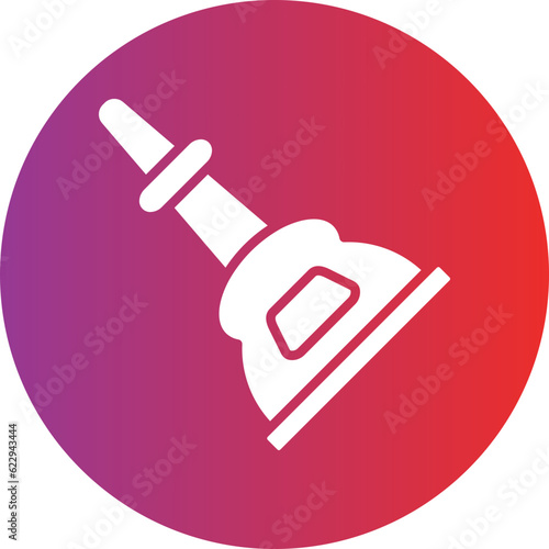 Vector Design Cup Plunger Icon Style