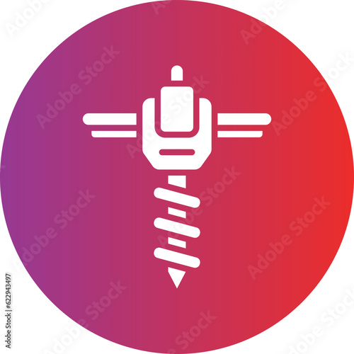 Vector Design Drain Auger Icon Style