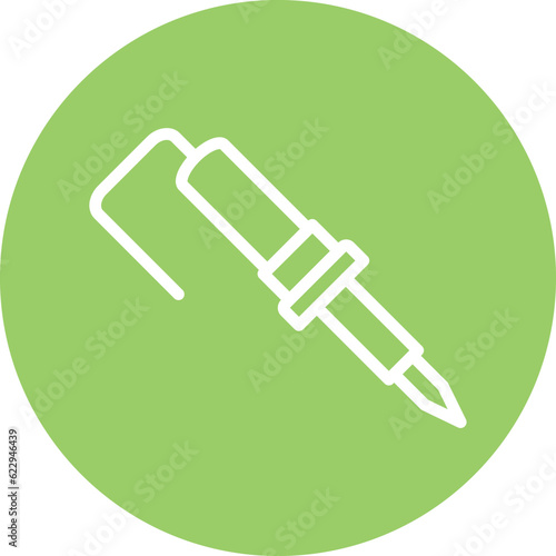 Vector Design Soldering Iron Icon Style