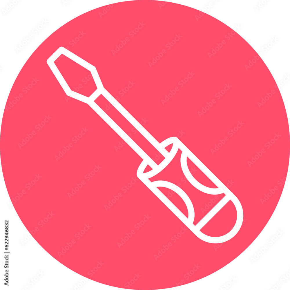 Vector Design Screw Driver Icon Style Vector Design Screw Driver Icon Style