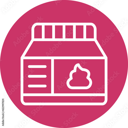 Vector Design Hair Gel Icon Style