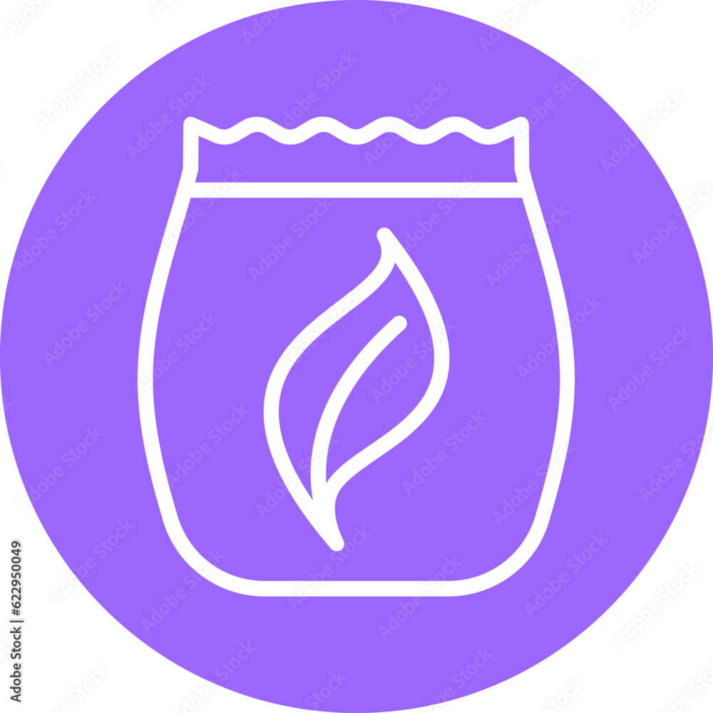 Vector Design Seeds Bag Icon Style Vector Design Seeds Bag Icon Style