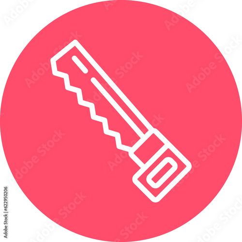 Vector Design Sawing Icon Style