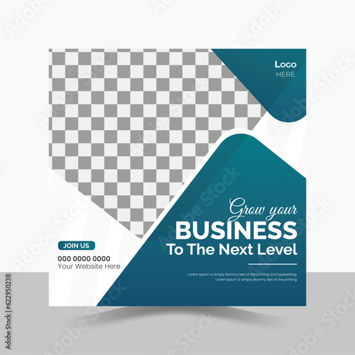 Business, Corporate Social Media Post Design.