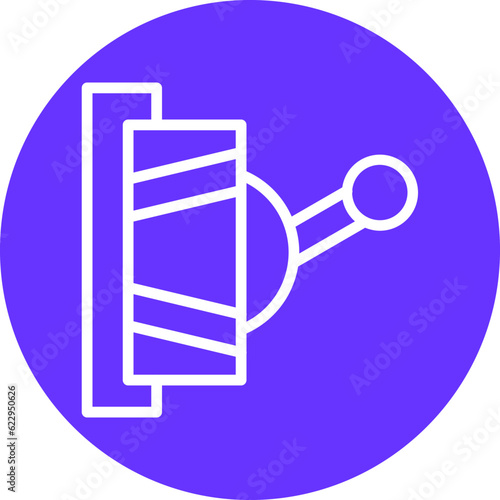 Vector Design Disconnect Switch Icon Style