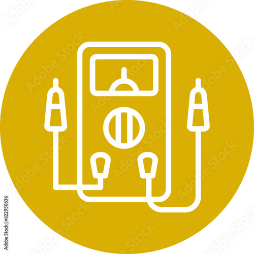 Vector Design Multimeter Icon Style