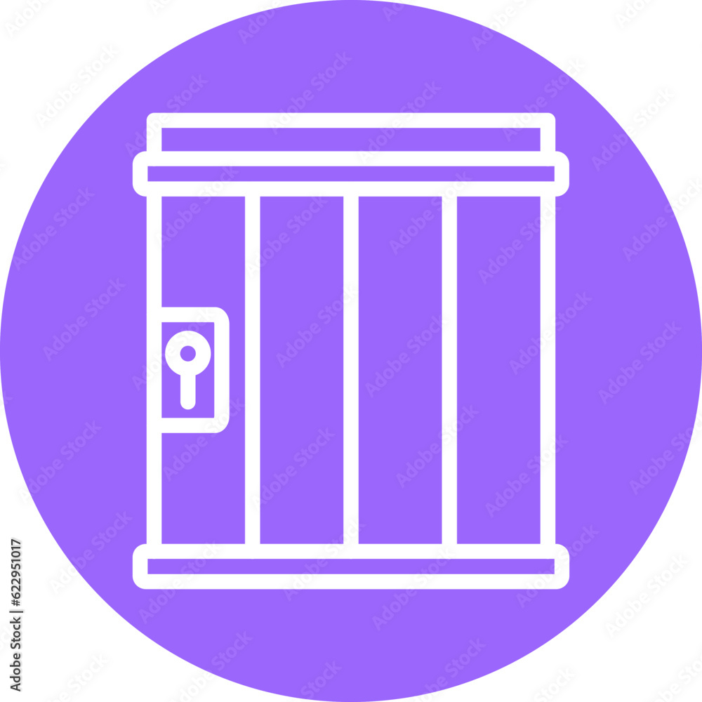 Vector Design Jail Icon Style Vector Design Jail Icon Style