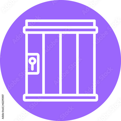 Vector Design Jail Icon Style