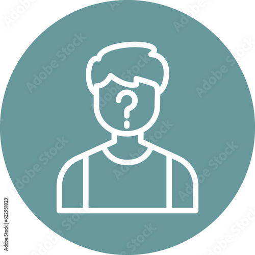 Vector Design Suspect Icon Style