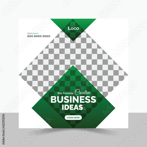 Business, Corporate Social Media Post Design.