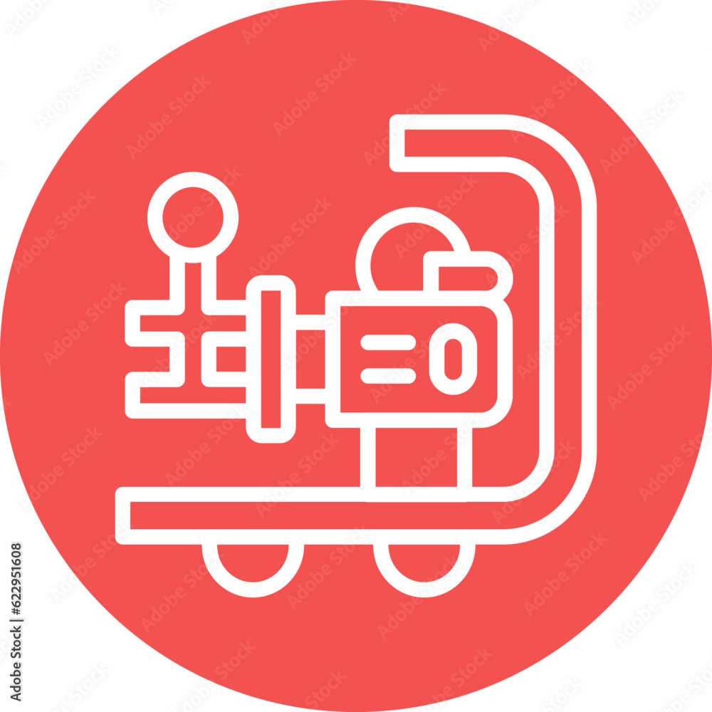Vector Design Water Jetter Icon Style Vector Design Water Jetter Icon Style