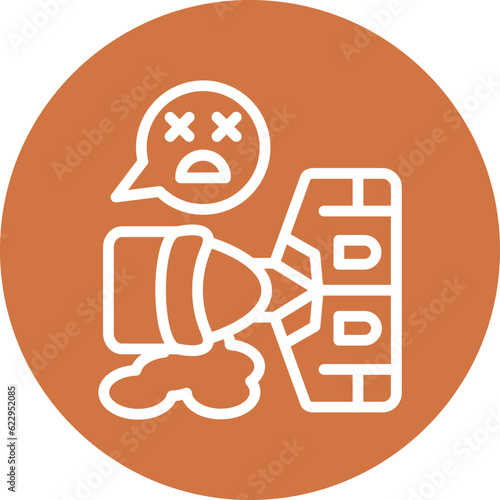 Vector Design Killed Icon Style