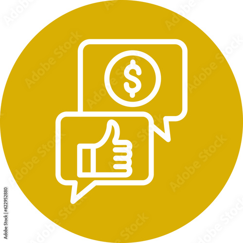 Vector Design Haggling Icon Style