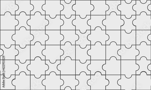 puzzle pieces background pattern  © Aurigae
