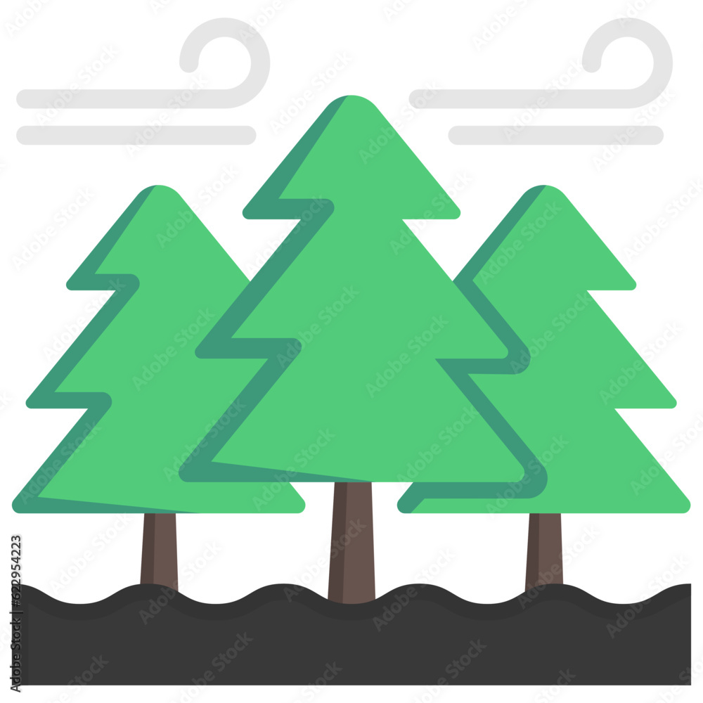 pine tree icon, are often used in design, websites, or applications, banner, flyer to convey specific concepts related to autumn seasons. pine tree icon, are often used in design, websites, or applications, banner, flyer to convey specific concepts related to autumn seasons.