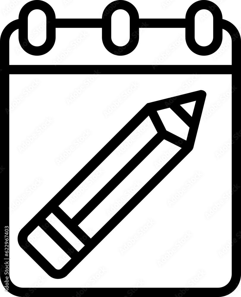 Calendar line icon. School icon simple cartoon style. Calendar line icon. School icon simple cartoon style.