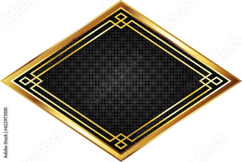 Luxurious Chinese-style design medal