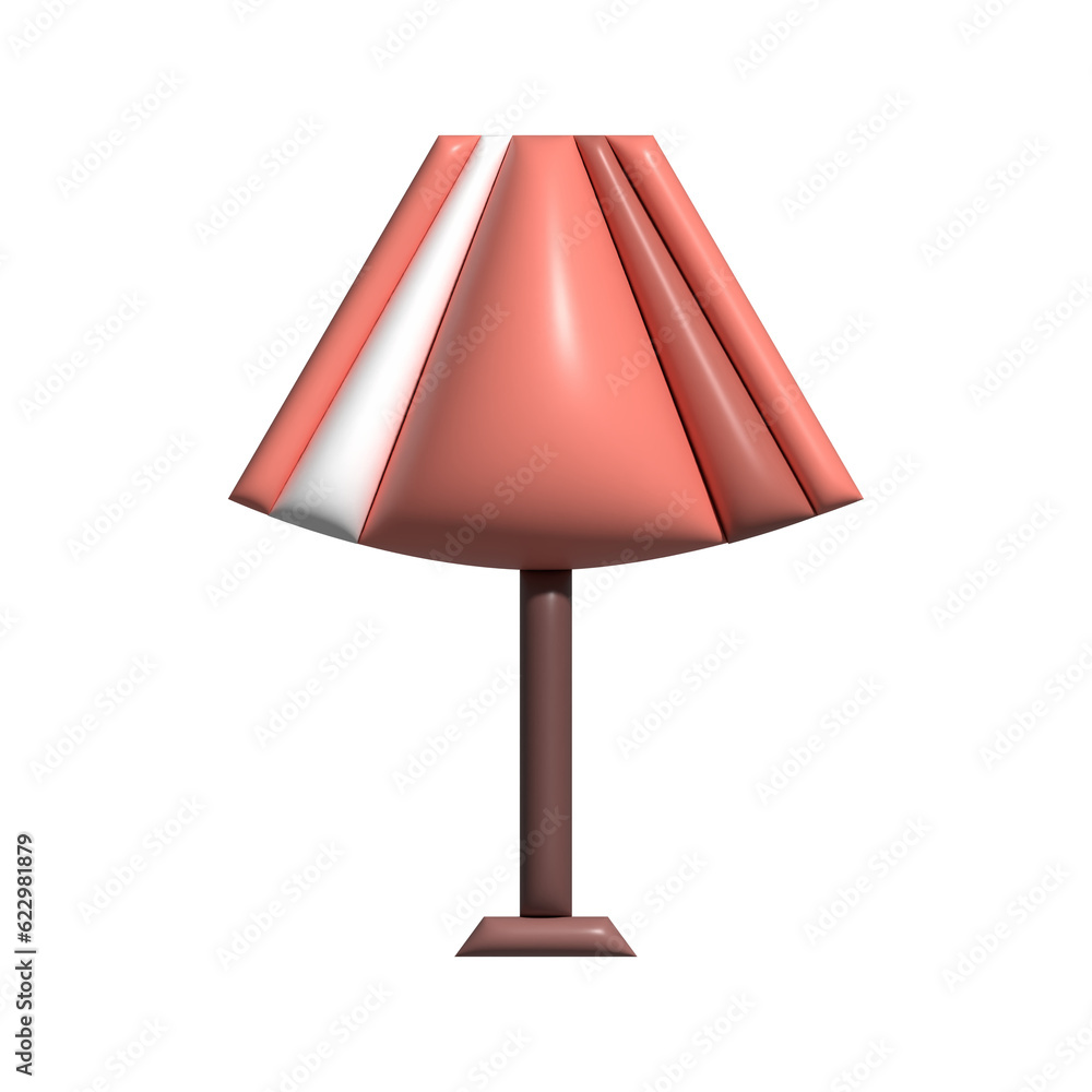 3D Furniture Graphic Asset with Light Background 3D Furniture Graphic Asset with Light Background