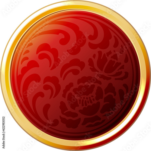 Luxurious Chinese-style design medal