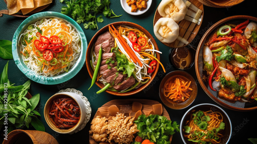Wietnamese food, HD, Background Wallpaper, Desktop Wallpaper