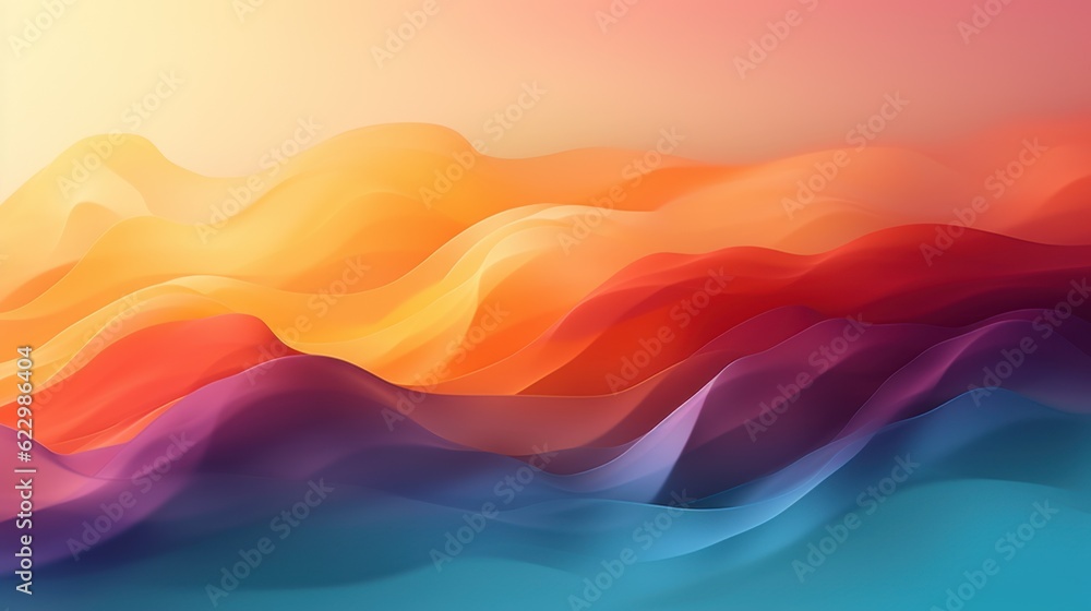 Abstract blurred gradient background colors with dynamic effect Abstract blurred gradient background colors with dynamic effect