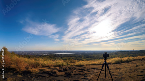 Imagine a picturesque scene under a pale blue sky, HD, Background Wallpaper, Desktop Wallpaper