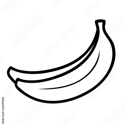 banana vector icon