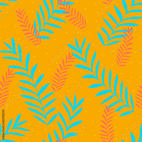 Hawaiian Aloha Shirt seamless background pattern,bright illustration for textile,fashion design,summer accessories,home interior decoration,spring floral wallpaper,cover design,botanical print