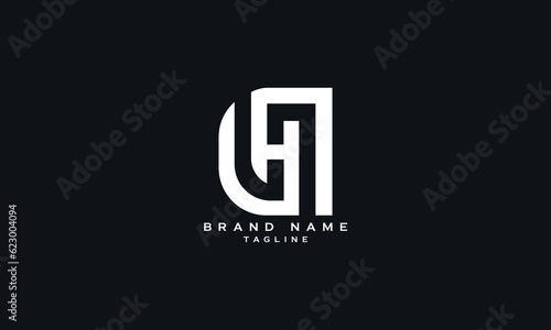 CHQ, LHQ, GHQ, CH, HC, GH, HG, LH, HL, Abstract initial monogram letter alphabet logo design photo