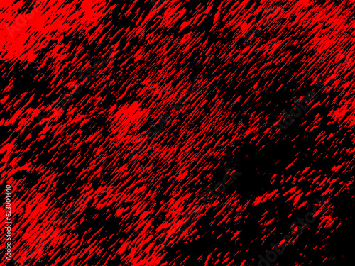 Red and black motion lines textured background. Rough textured lines background for thumbnails. Blank background.