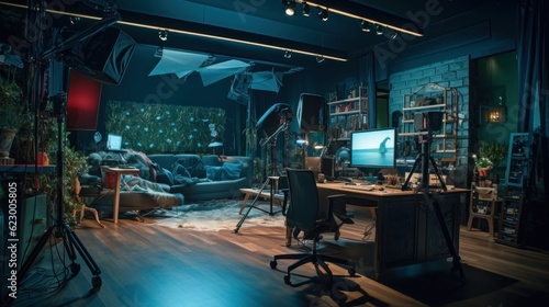 interior of a bar HD 8K wallpaper Stock Photographic Image