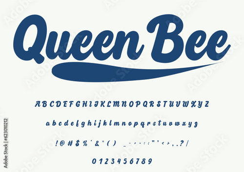 Modern Alphabet Typeface Font Perfect for Brand