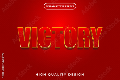 3d editable text effect glamor