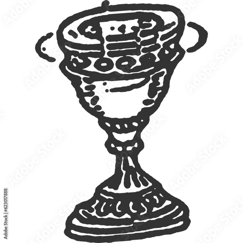Greater Power Vintage Illustration Vector