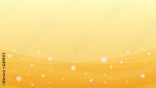 雪のような光でキラキラした金色のベクター背景画像
