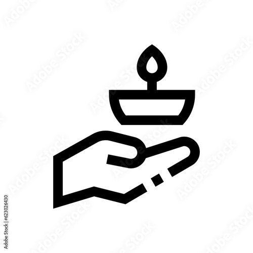 offering line icon