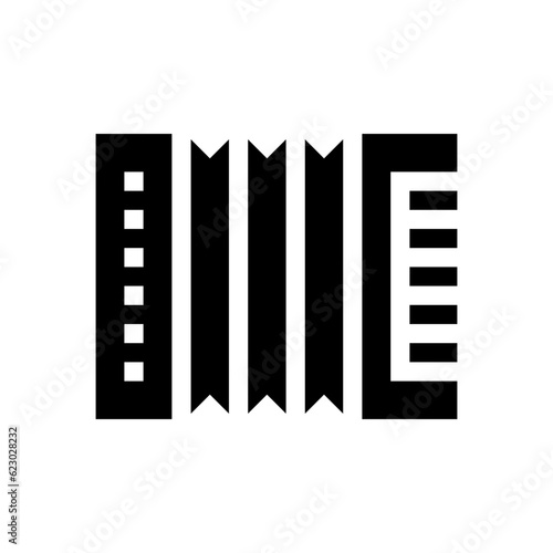accordion glyph icon
