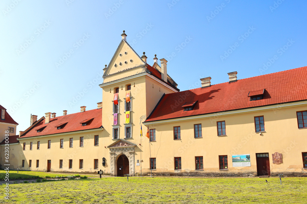Zhovkva castle in summer sunny day in Zhovkva, Ukraine Zhovkva castle in summer sunny day in Zhovkva, Ukraine