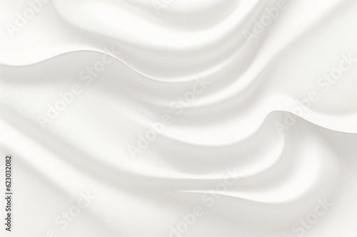 close up of cosmetic cream texture on white background studio shot,3d illustration.