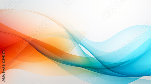 abstract background with smooth flowing lines