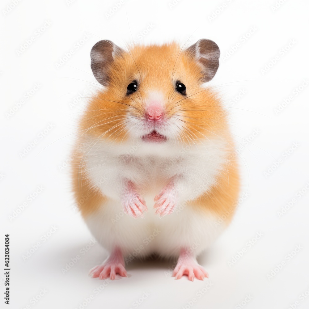 Cute Hamster solo portrait Cute Hamster solo portrait