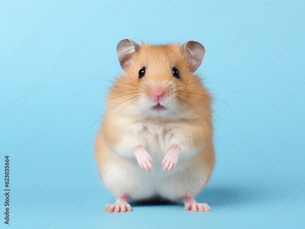 Cute Hamster solo portrait