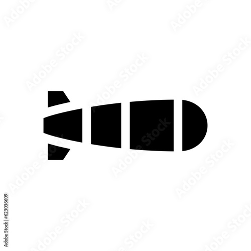 Photos torpedo glyph icon
