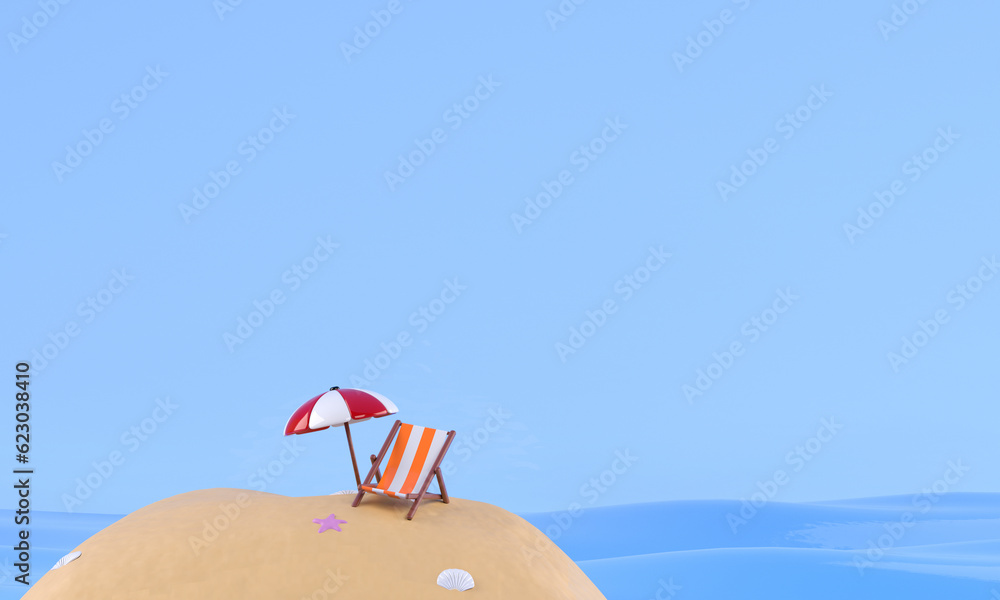 Fototapeta premium Desert Island