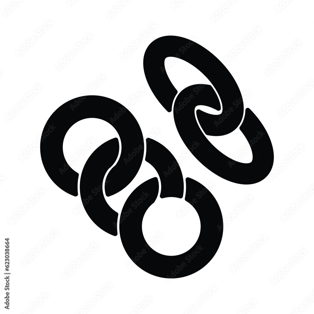Obraz premium link icon, vector, template, trendy, collection, flat , logo